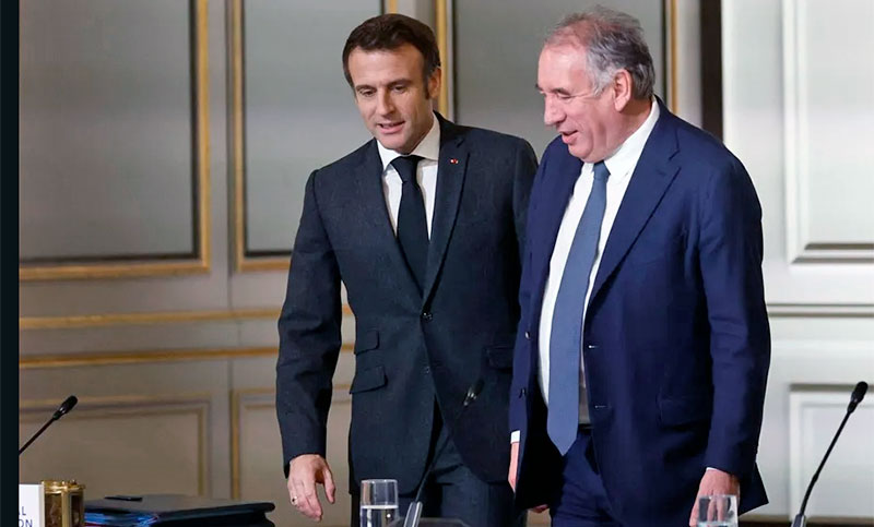 Macron nomina a Francois Bayrou como nuevo primer ministro del Gobierno de Francia