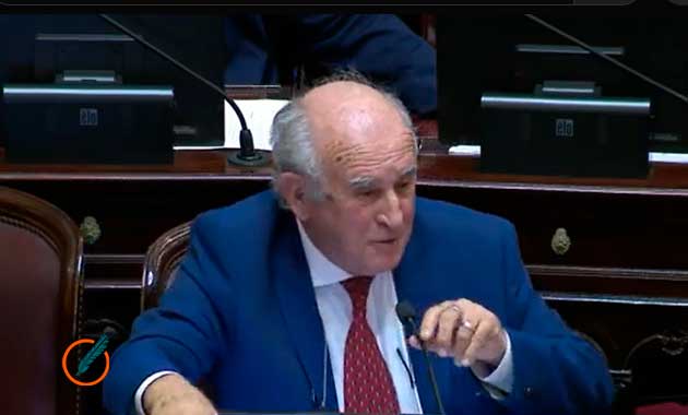 Parrilli: «Tienen miedo de que Kueider cuente quién le dio la plata, y si hay otros senadores en igualdad de condiciones»