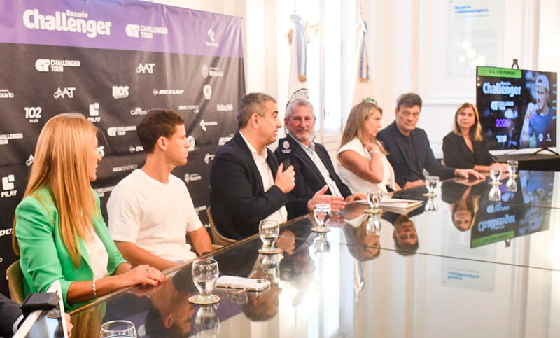 Presentación oficial del Rosario Challenger de tenis